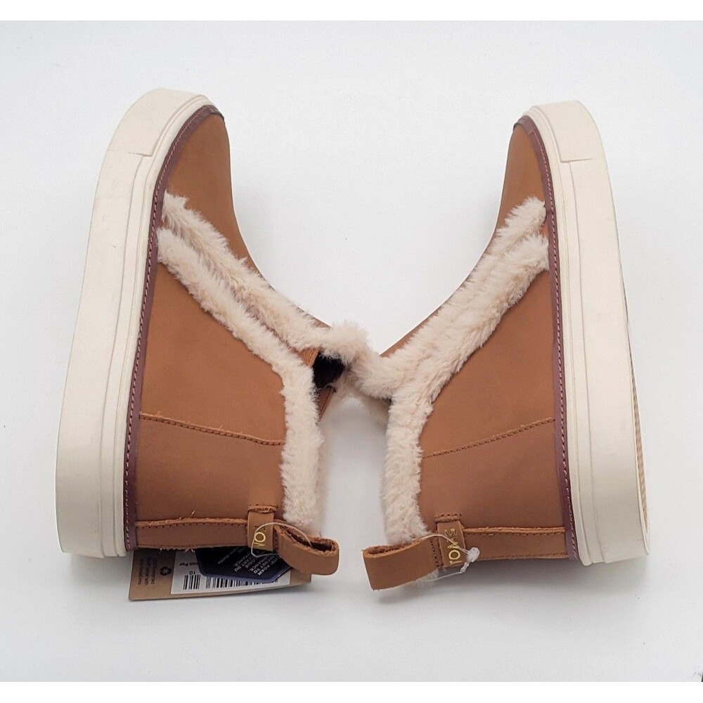 TOMS Bryce Women's Faux Fur Sneaker Boots Women's size 8 New